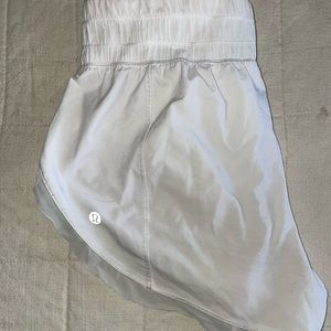 White Lululemon Shorts